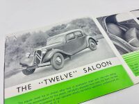CITR&Ouml;EN: A pair of Sales Brochures for the 12CV and 15CV models, together with a 1938 price list [Location: Sydney] - 14