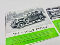 CITR&Ouml;EN: A pair of Sales Brochures for the 12CV and 15CV models [Location: Sydney] - 15