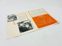 PEUGEOT: A group of three Sales Brochures featuring models for the 1938 model year including the 202, 302 and 402 [Location: Sydney] - 3