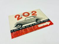 PEUGEOT: A group of three Sales Brochures featuring models for the 1938 model year including the 202, 302 and 402 [Location: Sydney] - 6