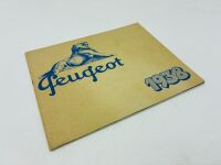 PEUGEOT: A group of three Sales Brochures featuring models for the 1938 model year including the 202, 302 and 402 [Location: Sydney] - 10