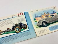 PEUGEOT: A group of three Sales Brochures featuring models for the 1938 model year including the 202, 302 and 402 [Location: Sydney] - 13