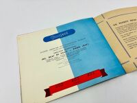 PEUGEOT: A group of three Sales Brochures featuring models for the 1938 model year including the 202, 302 and 402 [Location: Sydney] - 19