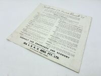 RENAULT: A group of three Sales Brochures for various 4-cylinder and 6-cylinder models [Location: Sydney] - 7