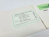 RENAULT: A group of three Sales Brochures for various 4-cylinder and 6-cylinder models [Location: Sydney] - 9