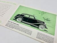 RENAULT: A group of three Sales Brochures for various 4-cylinder and 6-cylinder models [Location: Sydney] - 10