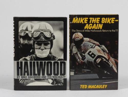 HAILWOOD: Two hardcover books detailing the career of Mike Hailwood