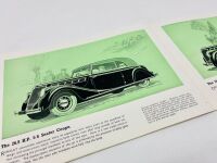 RENAULT: A group of three Sales Brochures for various 4-cylinder and 6-cylinder models [Location: Sydney] - 17
