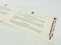 PEUGEOT: A quantity of literature featuring various models [Location: Sydney] - 10