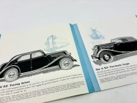 RENAULT: A group of three Sales Brochures for various 4-cylinder and 6-cylinder models [Location: Sydney] - 10