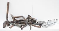 EXHAUSTS: A collection of exhaust pipes & headers and also some bent pipes - 8