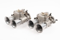 WEBER: Two Weber (made in Italy) 48 DCOE 98 carburettors, 480mm inlet width