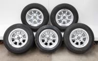 WHEELS: Five aftermarket Performance minilite style alloy wheels, all appear in near new condition, size 13 x 6 inch