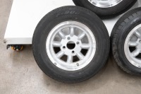 WHEELS: Five aftermarket Performance minilite style alloy wheels, all appear in near new condition, size 13 x 6 inch - 2