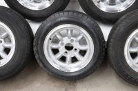 WHEELS: Five aftermarket Performance minilite style alloy wheels, all appear in near new condition, size 13 x 6 inch - 3
