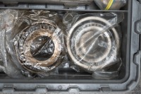 HEWLAND: A double sided plastic case containing Hewland gearbox spare parts and set-up parts, no gears - 4