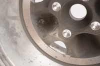 WOBBLY WHEELS: Two unused alloy wobbly racing wheels, 7.5 inch width - 7