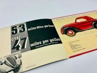 FIAT: A group of three Sales Brochures for the 500 Topolino and 508 models [Location: Sydney] - 3