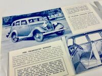 FIAT: A group of three Sales Brochures for the 500 Topolino and 508 models [Location: Sydney] - 11