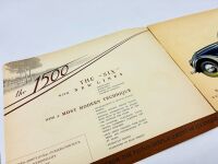 FIAT: A Sales Brochure for the 1500 [Location: Sydney] - 2