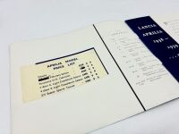 LANCIA: A Sales Brochure for the Aprillia [Location: Sydney] - 2