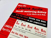 LANCIA: A pair of Sales Brochures for the Aprilia [Location: Sydney] - 10