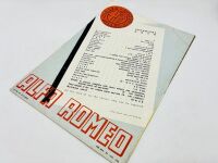 ALFA ROMEO: A pair of Sales Brochures for the 6C 2300B and the 8C 2900B [Location: Sydney] - 10