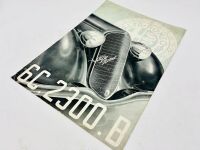 ALFA ROMEO: A pair of Sales Brochures for the 6C 2300B [Location: Sydney] - 2