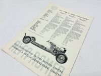 ALFA ROMEO: A pair of Sales Brochures for the 6C 2300B [Location: Sydney] - 4