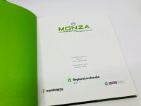 MONZA: A hardcover book subtitled 'Una Grande Storia/A Glorious History' by Paolo Montagna, Italian/English text - 4