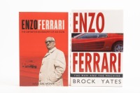 ENZO FERRARI: Two books relating to Ferrari Commendatore Enzo Ferrari