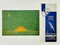 ARMSTRONG SIDDELEY: A pair of Sales Brochures featuring various models [Location: Sydney]