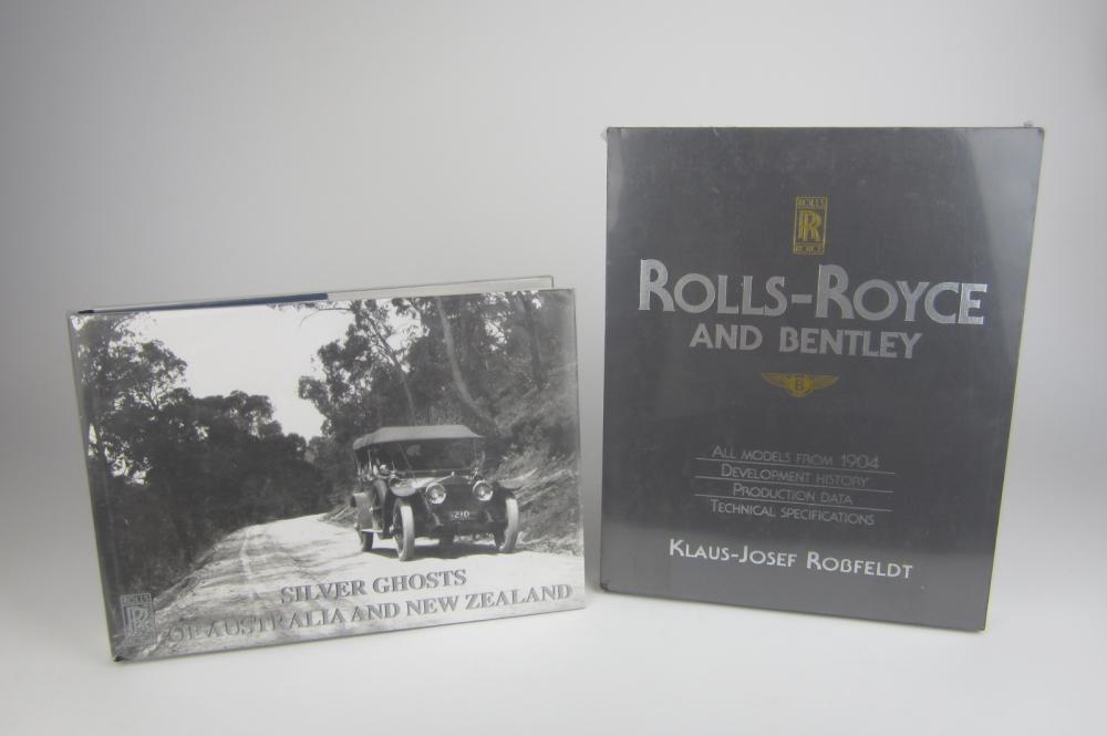 ROLLS-ROYCE: Two books relating to Rolls-Royce - Price Estimate: $150