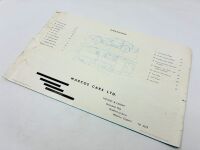 BRITISH SPORTS CARS: A pair of Sales Brochures featuring the Marcos 1800GT and the Morgan 4-4 [Location: Sydney] - 5