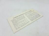 CLASSIC CARS: A group of three Sales Brochures featuring models from American Bantam, Lincoln and Vauxhall [Location: Sydney] - 12