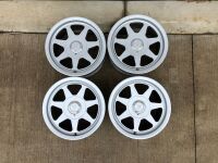 MASERATI: A set of four Ruote O.Z. 16-inch alloy wheels with Maserati centre caps to suit a variety of later Biturbo variants [Location: Sydney]