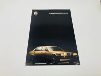MASERATI: A colour fold-out Sales Brochure for the Australian Biturbo model range [Location: Sydney]