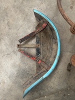 SIDECAR: A Goulding sidecar frame with wheel and mudguard believed to be a Dusting sidecar guard - 6