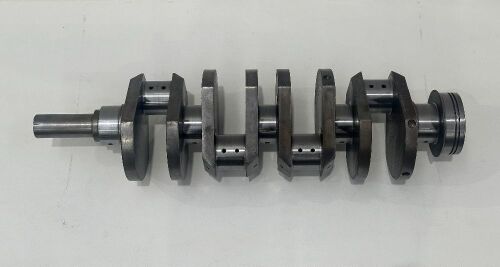 CRANKSHAFT: A Repco-Brabham crankshaft thought to be from a RB640 V8 engine