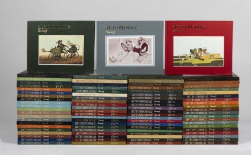 AUTOMOBILE QUARTERLY: A large quantity of 'Automobile Quarterly'. Spanning publication years 1962/63 to 1991. Includes Vol.1 - Vol.29
