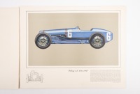 GRAND PRIX: A portfolio of prints "Grand Prix Racing Cars 1921 - 1939" by Hans A. Muth and Dieter Korp. Contains 14 prints on heavy stock paper, including 1922 Fiat 2 Litre, 1932 Alfa Romeo P3 and others [Location: Melbourne] - 4