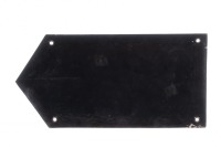 MILLE MIGLIA: A small reproduction enamel '1000 Miglia' directional sign, 15cm high, 30cm wide [Location: Melbourne] - 2