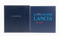 LANCIA: 'Lancia - The Illustrated Lancia' by Nigel Trow, hardcover book in slipcase, published 2000 [Location: Melbourne]