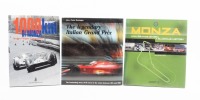 MONZA / ITALIAN GP: Three hardcover books relating to the Italian Grand Prix and race events at Monza [Location: Melbourne]