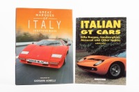 ITALIAN CARS: Two hardcover books relating to Italian makes & cars [Location: Melbourne]