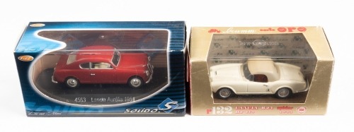LANCIA: Two 1:43 scale models in original boxes [Location: Melbourne]