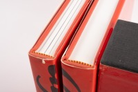 ALFA ROMEO: 'Alfa Romeo - Catalogue Raisonne' 1910-1982' by Sergio Puttini, two volume hardcover book set in slipcase, published 1982 [Location: Melbourne] - 2