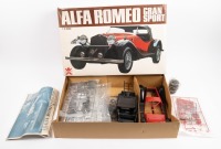 ALFA ROMEO: A Bandai 1:12 scale Alfa Romeo Gran Sport model kit in box [Location: Melbourne]