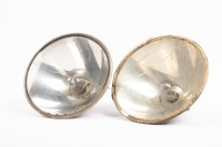ALFA ROMEO: A pair of Carello headlights, thought to suit Alfa Romeo 8C 2500, measure approximately 6.8-6.9 inches in diameter [Location: Melbourne]