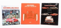 ALFA ROMEO: Three hardcover books relating to Alfa Romeo [Location: Melbourne]